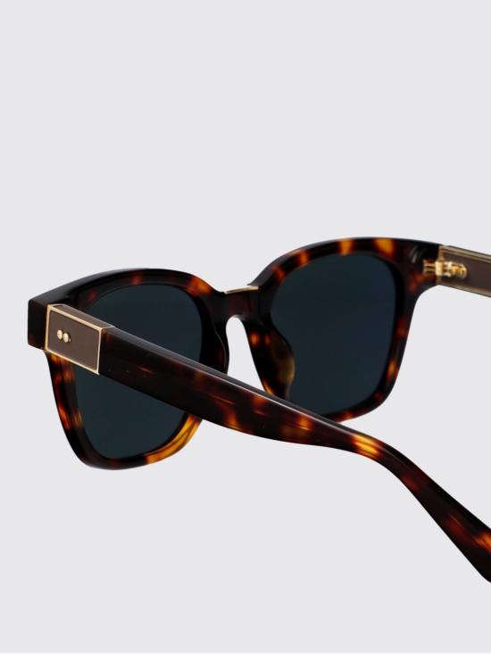 26SS 린다페로우 선글라스 LFL1481C5SUN DARK T SHELL LIGHT GOLD DEEP GREEN Brown - LINDA FARROW