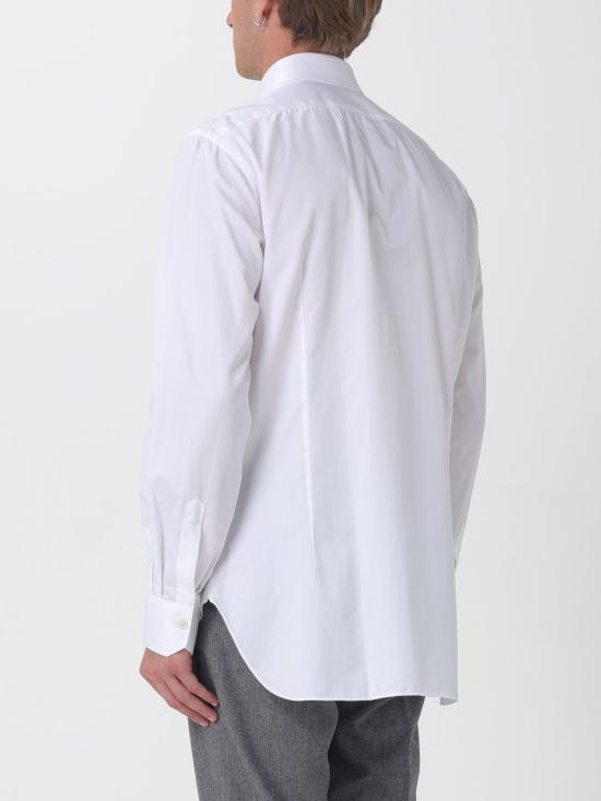 25FW 키톤 긴팔 셔츠 UCCH0888601 003 White - KITON