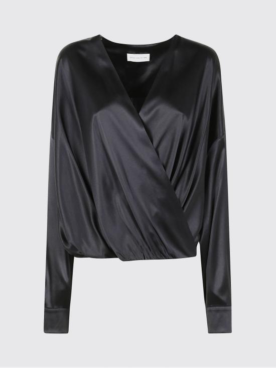 25FW 드리스 반 노튼 블라우스 2510107151032 900 Black