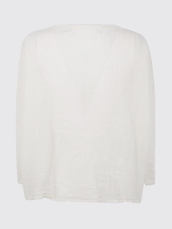 25FW 다니엘라 그레지스 블라우스 CA194W196 10 White - DANIELA GREGIS