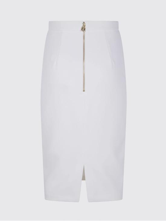 25FW 엘리자베타프랜치 미디 스커트 GO137 360 White - ELISABETTA FRANCHI