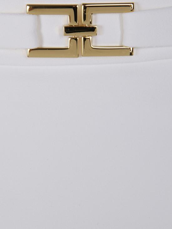 25FW 엘리자베타프랜치 미디 스커트 GO137 360 White - ELISABETTA FRANCHI