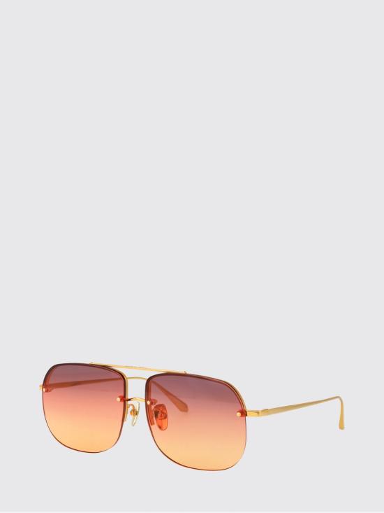 26SS 린다페로우 선글라스 LFL1539C4SUN YELLOWGOLD SUNSETGRAD Gold