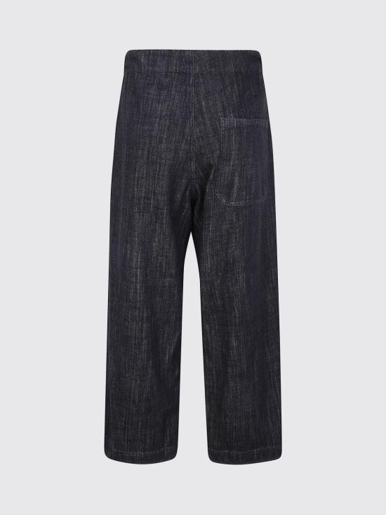 25FW 와이즈 요지 야마모토 트레이닝/조거 팬츠 YLP04007 2 Black - Y’S YOHJI YAMAMOTO