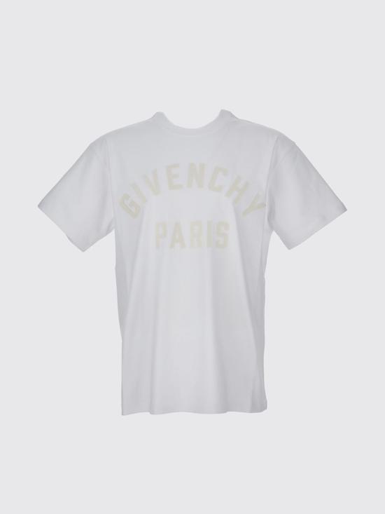 26SS 지방시 맥시 로고 코튼 티셔츠 BM71NK3YRS 100 White