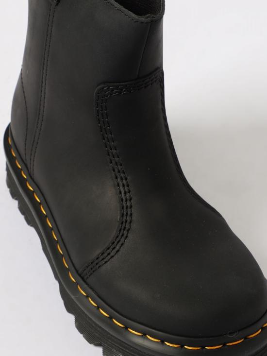 25FW 닥터마틴 제브잭 리거 레더 부츠 42662001 Black - DR.MARTENS