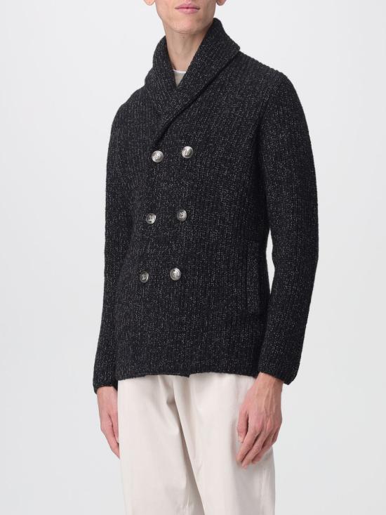 25FW 브루넬로 쿠치넬리 스웨터 MRI503216 CNF05 Black - BRUNELLO CUCINELLI