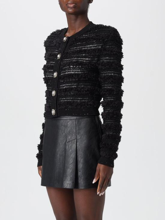 25FW 발망 스웨터 FF1KL131KI74 0PA Black - BALMAIN