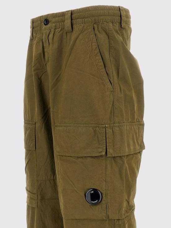 25FW 씨피 컴퍼니 마이크로랩스 박시 카고 팬츠  19CMPA066A110324G 652 Green - C.P. COMPANY