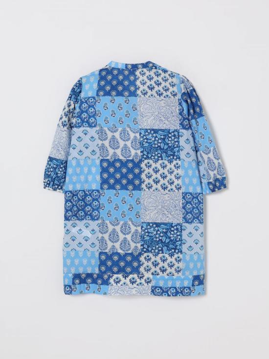 25FW [키즈] 세인트바쓰 원피스 JUM001 00380H Blue - MC2 SAINT BARTH