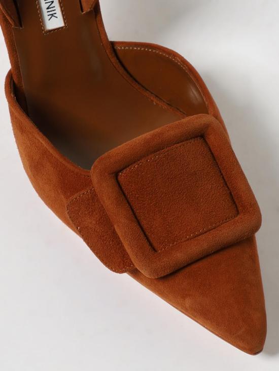 25FW 마놀로 블라닉 뮬/슬리퍼 21901820112 NULL Dark - MANOLO BLAHNIK