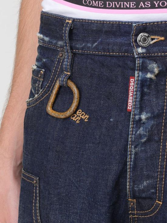 25FW 디스퀘어드2 데님 팬츠 S74LB1761D30011 470 Blue - DSQUARED2