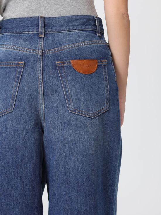 25FW 끌로에 데님 팬츠 CHC24ADP02150 402 Blue - CHLOE