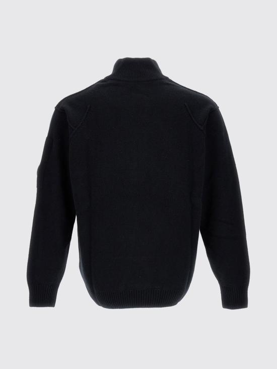 25FW 씨피 컴퍼니 스웨터 RFCMKN709A110149A 999 Black - C.P. COMPANY