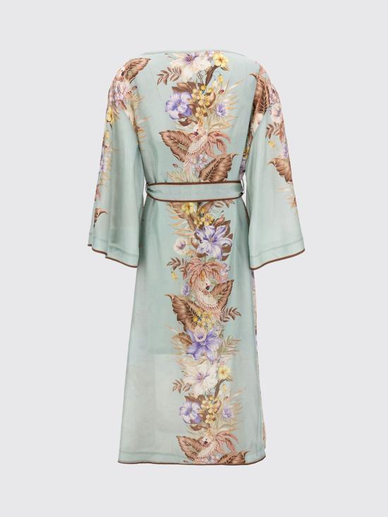 25FW 짐머만 롱 원피스 4231DSS254 SGMF Green - ZIMMERMANN