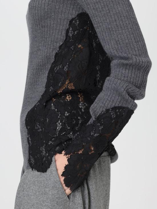 25FW 핑코 스웨터 105565A2S3 K07 Grey - PINKO