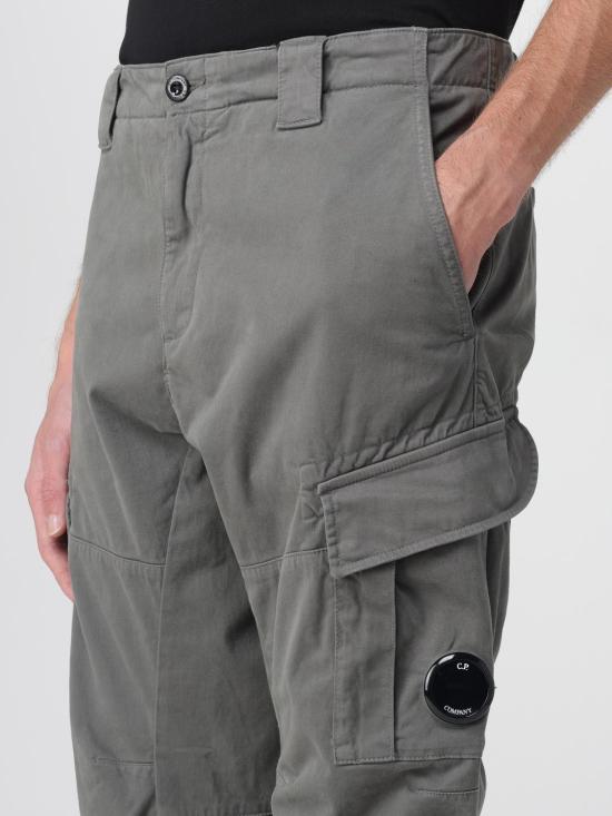 25FW 씨피 컴퍼니 스트레이트 팬츠 19CMPA731A005529G 921 Charcoal - C.P. COMPANY