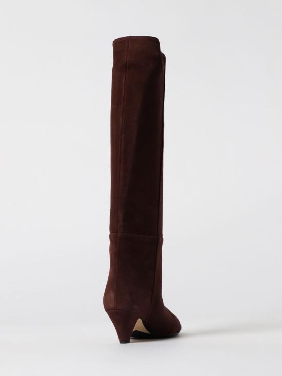 25FW 안나에프 부츠 9828 VELOUR BORDO Burgundy - ANNA F.