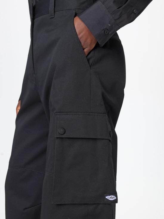 25FW 엠에스지엠 스트레이트 팬츠 3941MDP07X257629 99 Black - MSGM