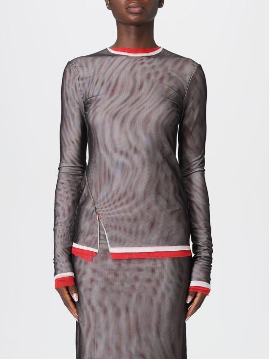 25FW 엠에스지엠 탑 3942MDM08257820 99A Black