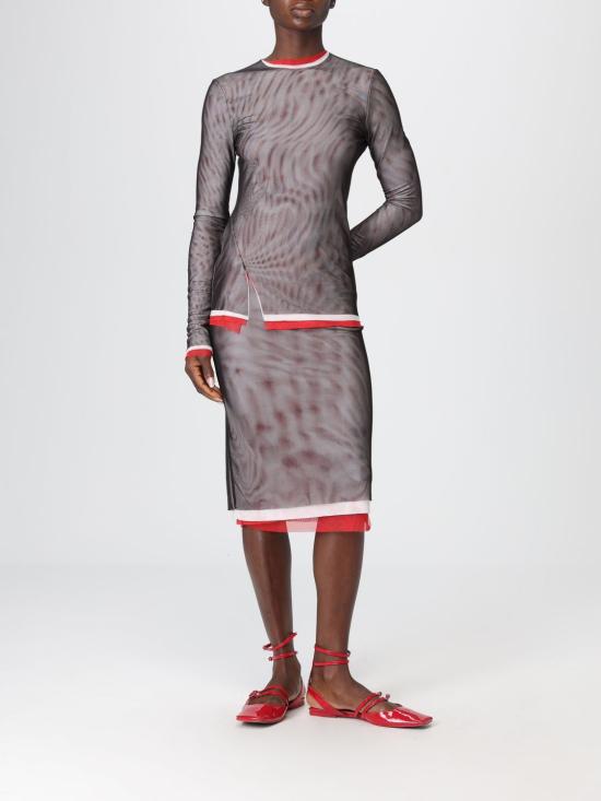 25FW 엠에스지엠 탑 3942MDM08257820 99A Black - MSGM