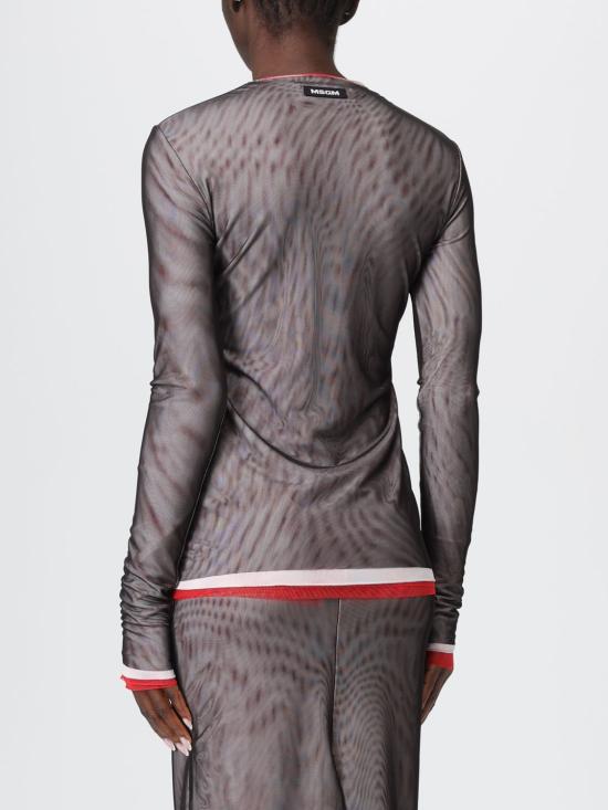 25FW 엠에스지엠 탑 3942MDM08257820 99A Black - MSGM