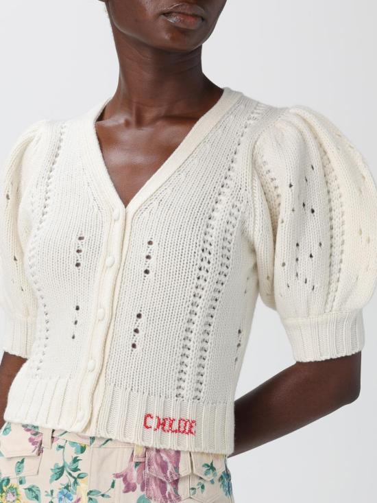 25FW 끌로에 스웨터 CH25WMC05590 107 White - CHLOE