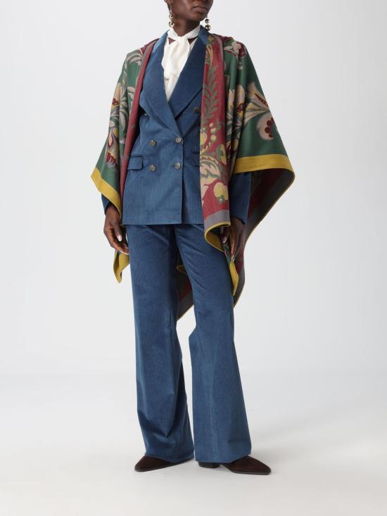 25FW 에트로 스트레이트 팬츠 WREA000199TUEM4 B0786 Blue - ETRO