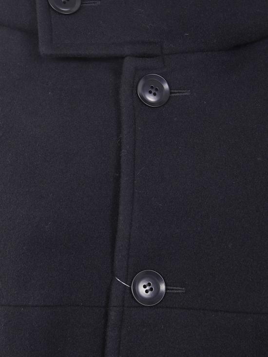 25FW 와이즈 요지 야마모토 코트 YMC01125 3 Black - Y’S YOHJI YAMAMOTO