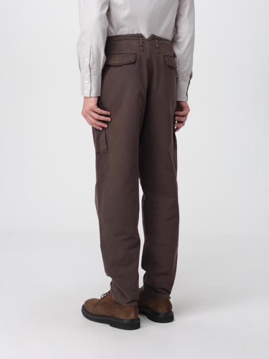 25FW 브루넬로 쿠치넬리 스트레이트 팬츠 M252UF1060 C6026 Brown - BRUNELLO CUCINELLI