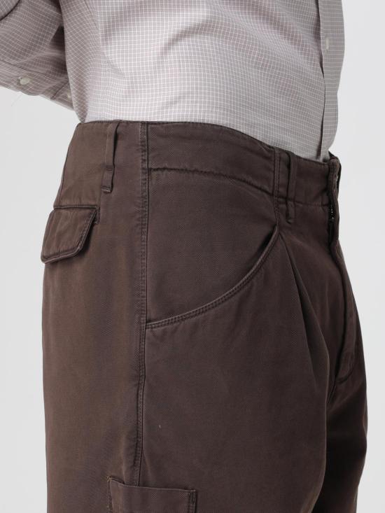 25FW 브루넬로 쿠치넬리 스트레이트 팬츠 M252UF1060 C6026 Brown - BRUNELLO CUCINELLI