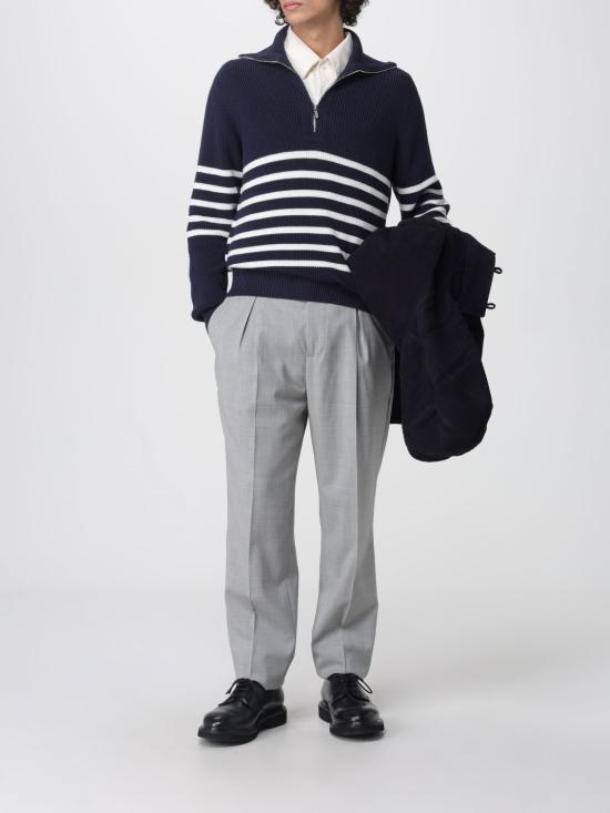 25FW 브루넬로 쿠치넬리 스웨터 M28709104P CWG16 Blue - BRUNELLO CUCINELLI