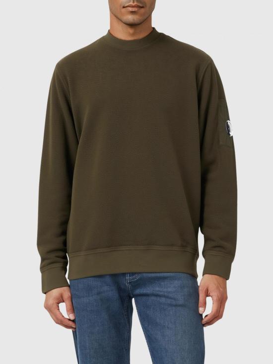 25FW 씨피 컴퍼니 긴팔 티셔츠 19CMSS249A006614G 683 Mud - C.P. COMPANY