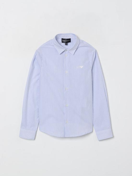 25FW [키즈] 엠포리오 아르마니 셔츠 EB000625AF16580 M0010 Gnawed Blue