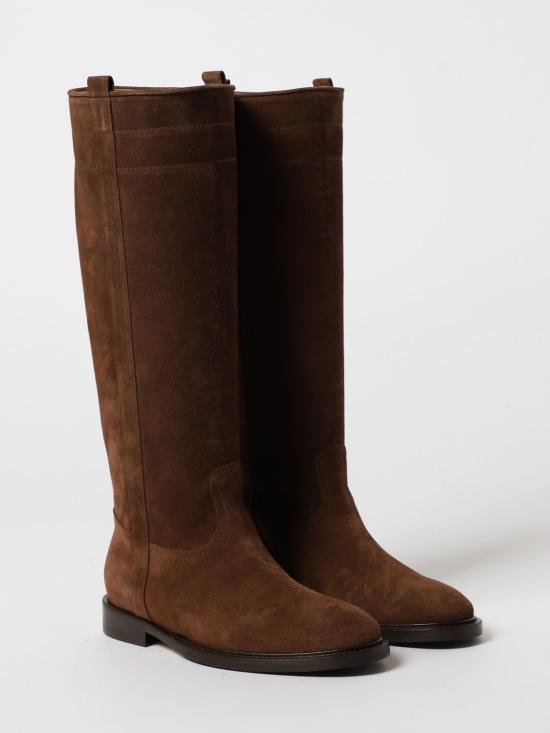 25FW 안나에프 부츠 9958 VELOUR CAFF Brown - ANNA F.