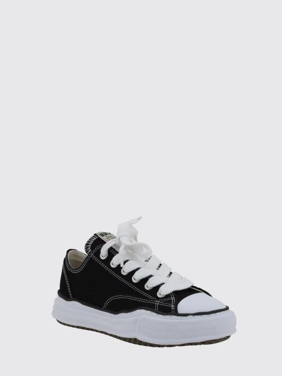 26SS 메종 미하라 야스히로 피터슨 OG 솔 캔버스 로우 A01FW702 Black - MAISON MIHARA YASUHIRO
