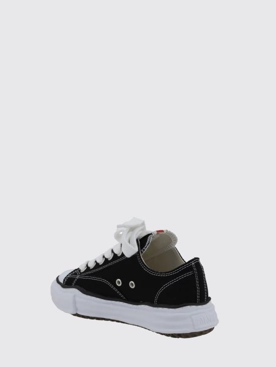 26SS 메종 미하라 야스히로 피터슨 OG 솔 캔버스 로우 A01FW702 Black - MAISON MIHARA YASUHIRO