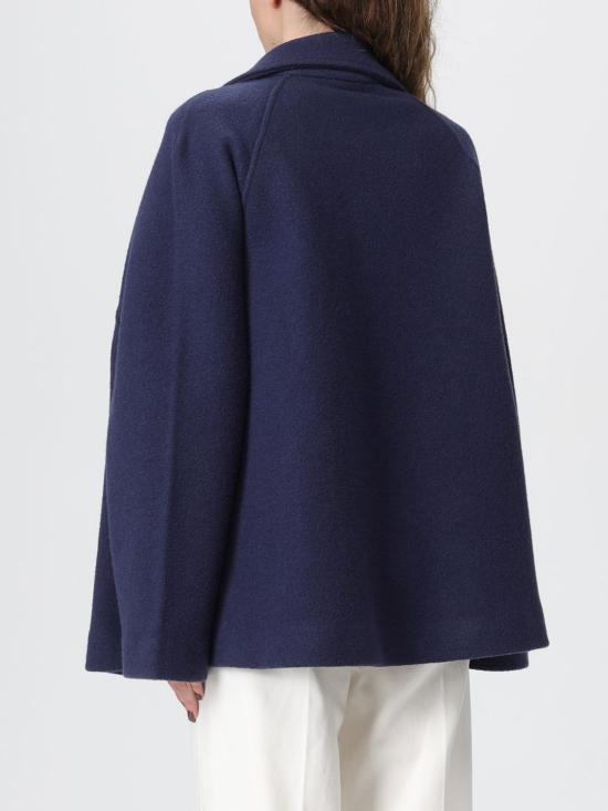 25FW 엠포리오 아르마니 코트 EW001236AF19926 UB092 Blue - EMPORIO ARMANI