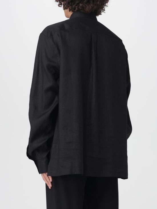 25FW 돌체앤가바나 긴팔 셔츠 G5KJ0TFU4IK N0000 Black - DOLCE & GABBANA