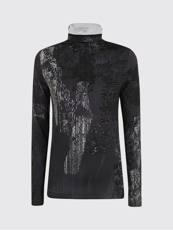 25FW 와이즈 요지 야마모토 긴팔 티셔츠 YOT30262 1 Black