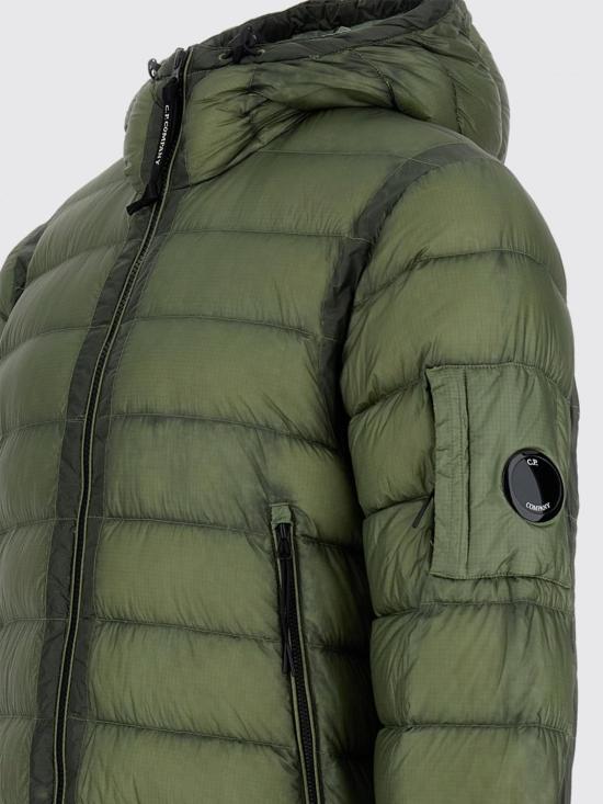 25FW 씨피 컴퍼니 DD 쉘 후드 패딩 19CMOW002A110416A 612 Green - C.P. COMPANY