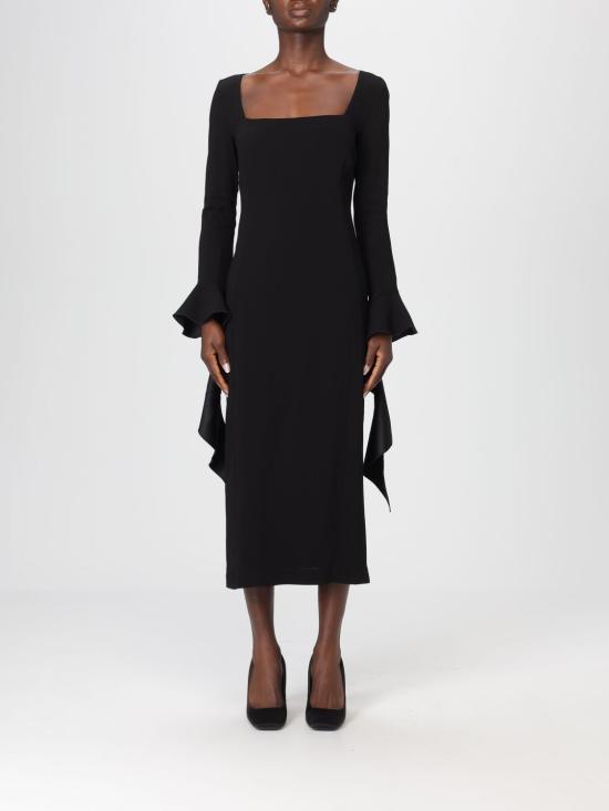 25FW 핑코 롱 원피스 105736A2Q2 Z99 Black