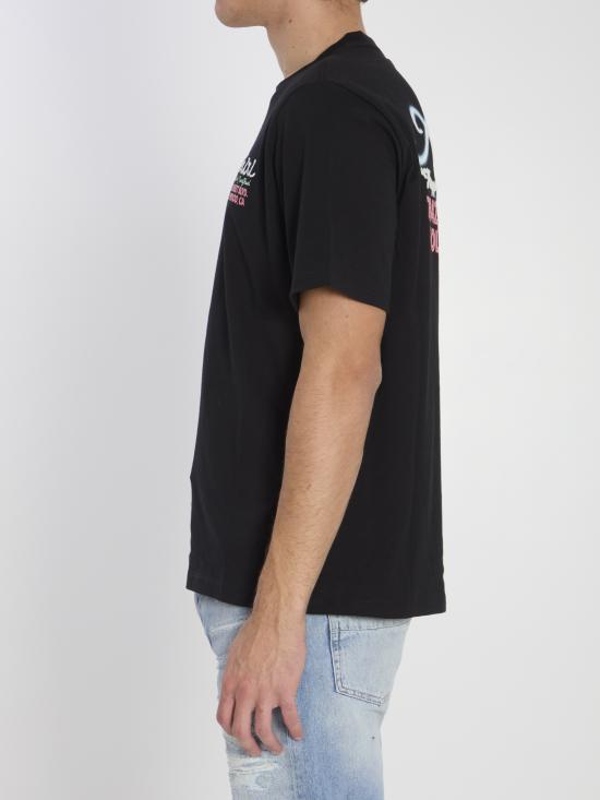 25FW 아미리 반팔 티셔츠 AMJYTE1244 BLACK - AMIRI