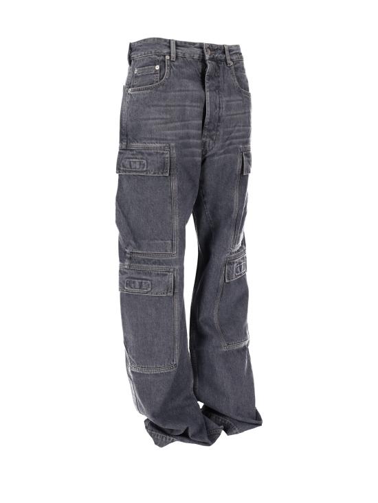 25FW 릭 오웬스 데님 팬츠 DU02E7361DGY 58 WASHED GREY - RICK OWENS