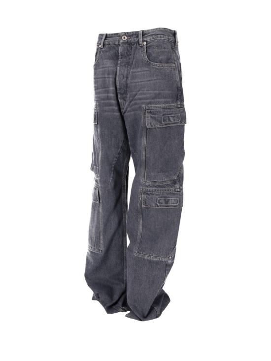 25FW 릭 오웬스 데님 팬츠 DU02E7361DGY 58 WASHED GREY - RICK OWENS