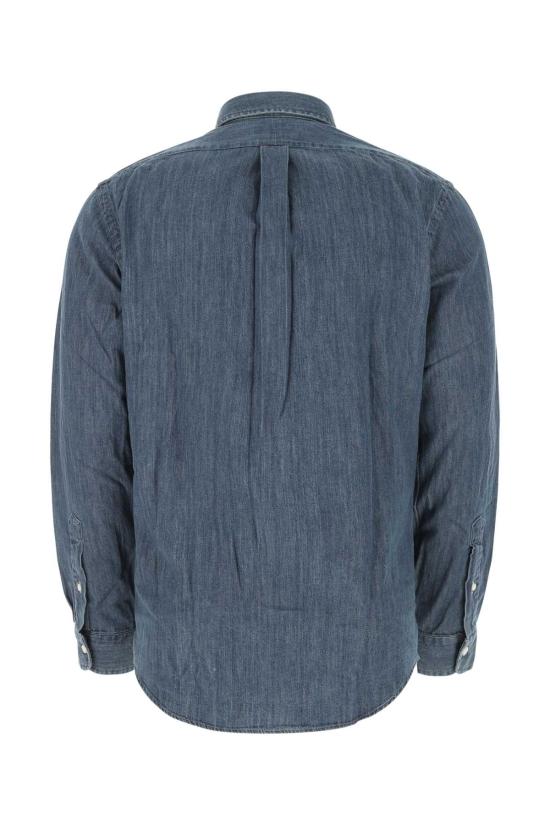 25FW 폴로 랄프로렌 포니로고 자수 데님 셔츠 710792043 001 Blue - POLO RALPH LAUREN