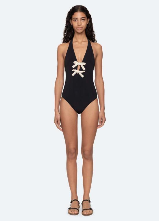  씨뉴욕 원피스 수영복 시 니 켄달 원피스 블랙 - SEA NY