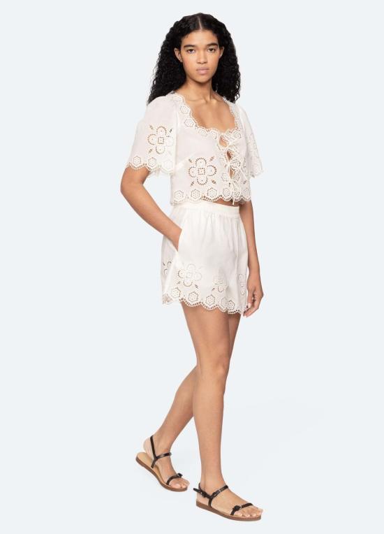  씨뉴욕 숏팬츠 시 니 바베트 반바지 화이트 - SEA NY