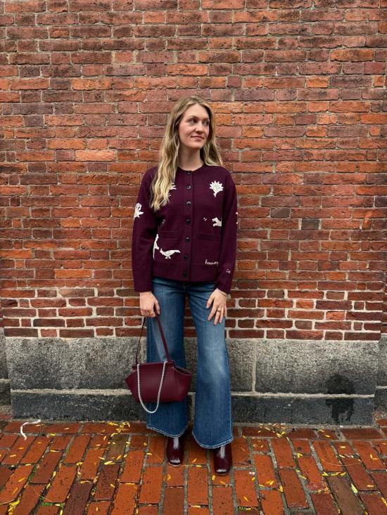  씨뉴욕 트레이닝 상의 시 니 미카 카디건 - SEA NY