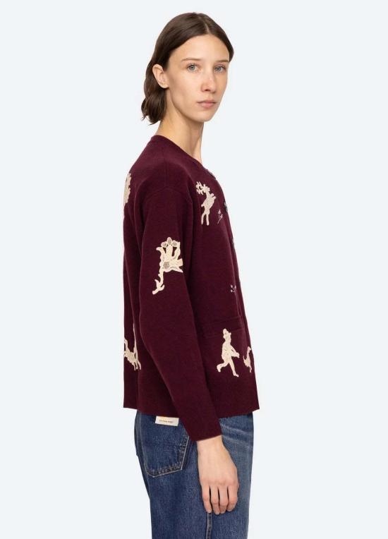  씨뉴욕 트레이닝 상의 시 니 미카 카디건 - SEA NY